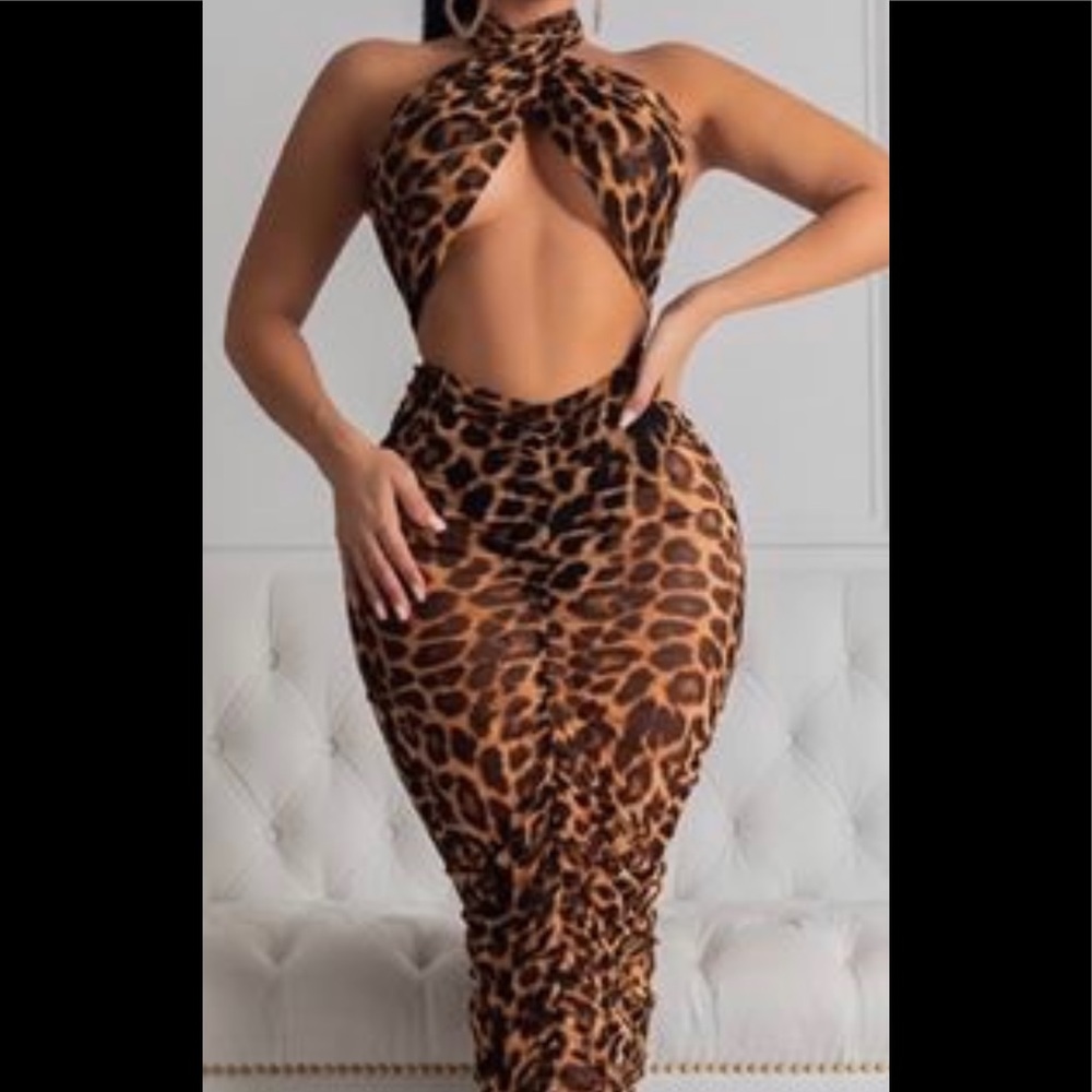 Two piece long skirt dress